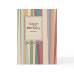 Stripes and Rivets Birthday cards