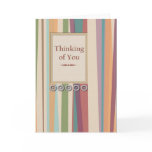Stripes and Rivets Thinking of You cards