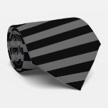 stripes : black & grey : ties