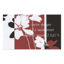 stripes rectangular stickers