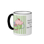 Stripes Tea party - Customized Coffee Mug