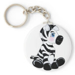 Stripes the Baby Zebra keychains