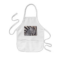 Stripes Zebra Baby and Mum apron
