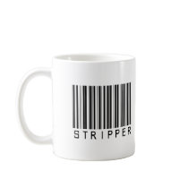 Stripper Bar Code Mug