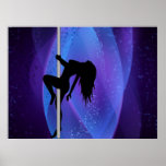 Stripper Girl Poster Print