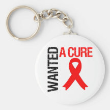 Stroke Awareness Wanted A Cure Key Chain