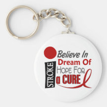 Stroke BELIEVE DREAM HOPE Key Chains