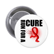 Stroke Disease Run For A Cure Buttons