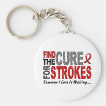 Stroke FIND THE CURE 1 Key Chains