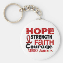 Stroke HOPE 3 Key Chains