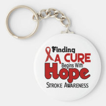 Stroke HOPE 5 Keychain