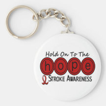 Stroke HOPE 6 Key Chains