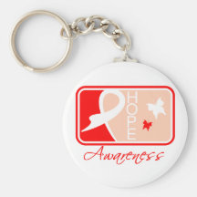 Stroke Hope Awareness Tile Keychains