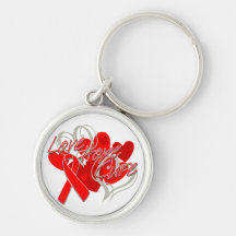 Stroke Love Hope Cure Key Chain