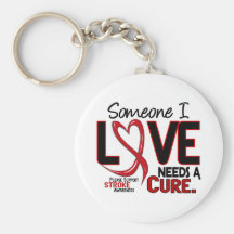 Stroke NEEDS A CURE 2 Key Chains