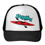 Strokin with Kayak - Lt Apparel Mesh Hats