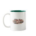 "Strolling Beauty" mugs