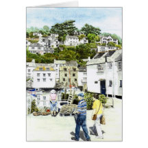 'Strolling' Card