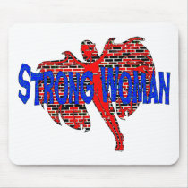 Strong as Brick Wall Mouse Mat