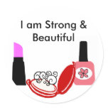 Strong & beautiful stickers