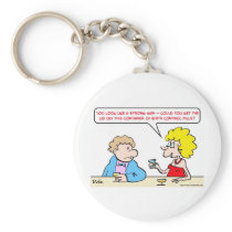 strong birth control pills keychain