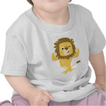 Strong Cartoon Lion Baby T-shirt