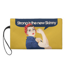 Strong is the new Skinny Wristlet Clutch