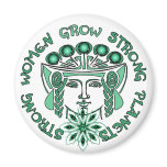 Strong Women Strong Planet magnets