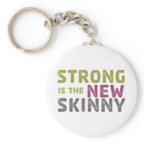 Stronge is the New Skinny - Sketch Key Chain
