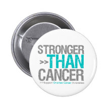 Stronger Than Cancer - Ovarian Cancer Pins