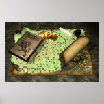 Stronghold Kingdoms map - Poster