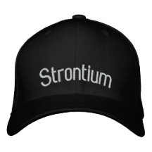 Strontium Embroidered Hat