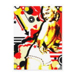 Strptease - Vintage Retro postcards