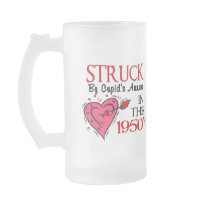 Struck By Cupid's Arrow 1950's Coffee Mug