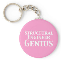 Structural Engineer Genius Gifts keychains