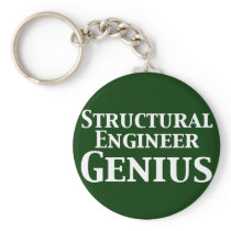 Structural Engineer Genius Gifts keychains