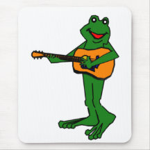 Strumming Fred Mouse Pad