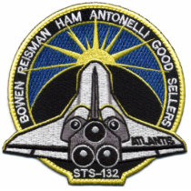 sts132 NASA SPACE SHUTTLE STS-132 Photo Cutouts