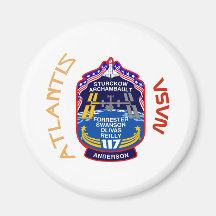 STS 117 Atlantis Magnets