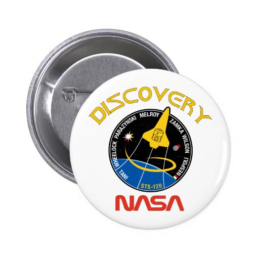 STS 120 Discovery Pins