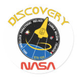 STS 120 Discovery stickers