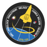 STS 120 Mission Patch stickers