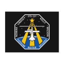 STS 121 Mission Patch Post Card