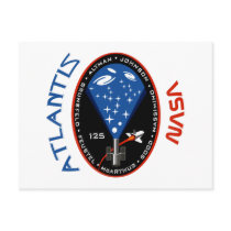 STS 125 Atlantis Post Cards