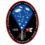 STS 125 Mission Patch t-shirts
