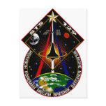 STS 129 Flight Patch postcards