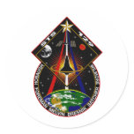 STS 129 Flight Patch stickers