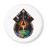 STS 129 patch magnets