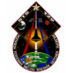 STS 129 patch t-shirts