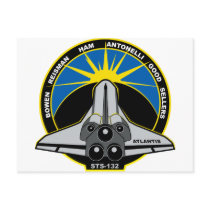 STS 132 Atlantis Postcard